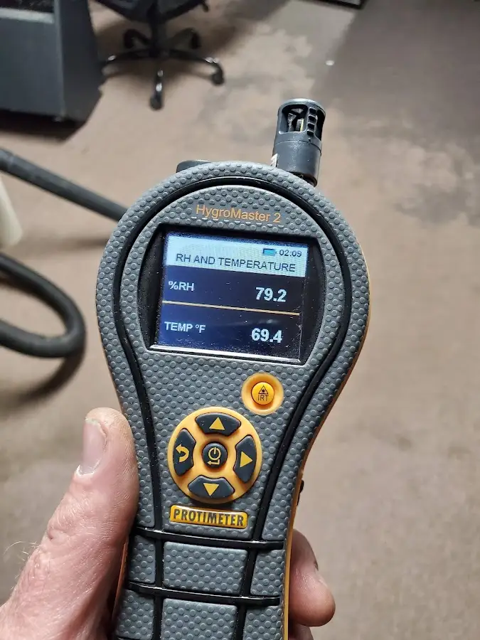 Moisture meter humidity assessment for Fire & Smoke Damage Restoration in Simsbury